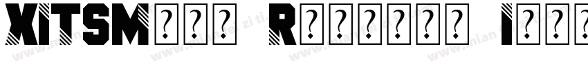 XITSMath Regular Identity H字体转换